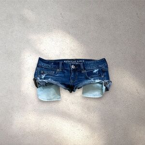 American Eagle Outfitters Low Rise Micro Denim Shorts